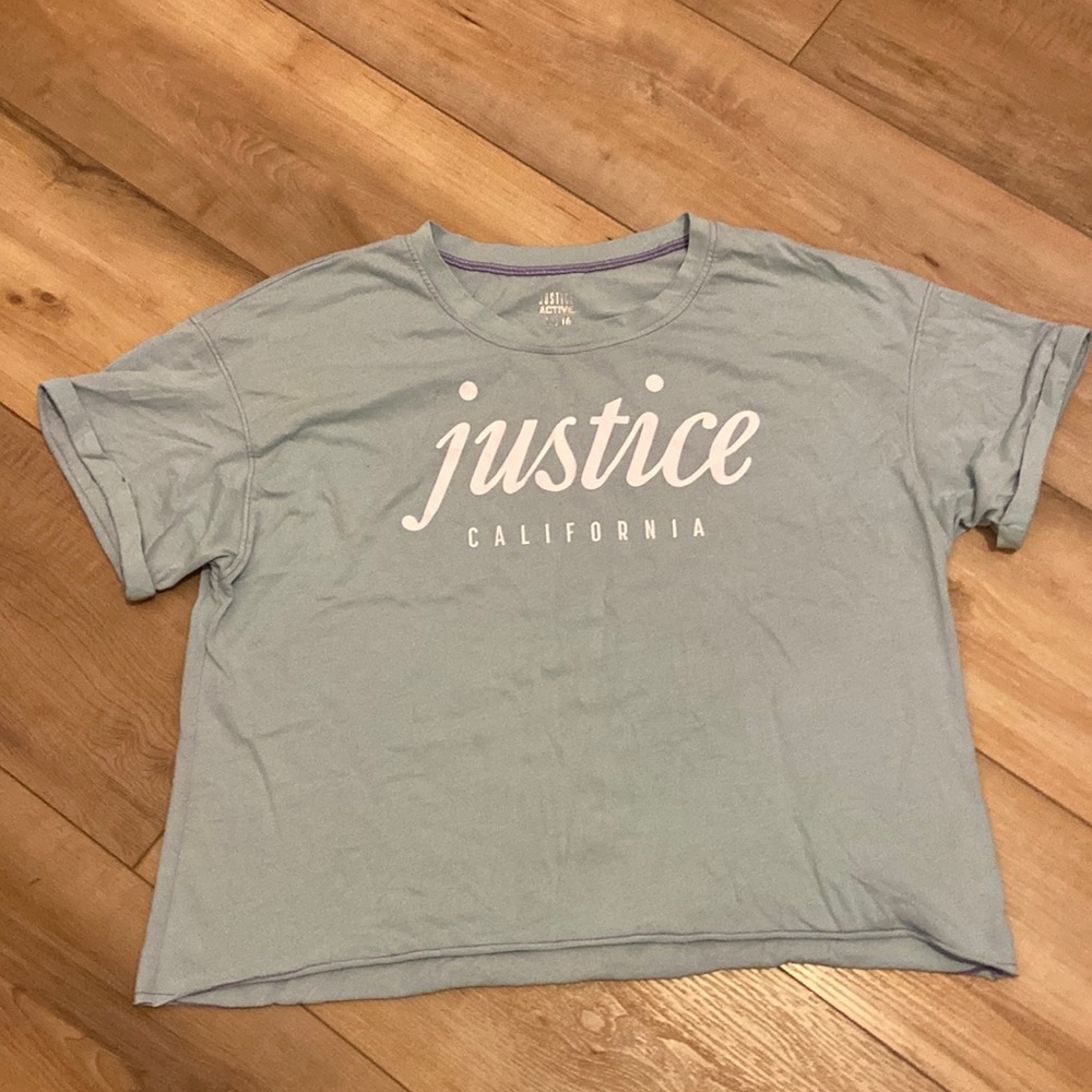Justice crop top